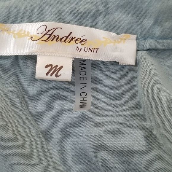 BOHO chic vintage look EMBROIDERED sleeveless top, size Medium - Picture 7 of 16